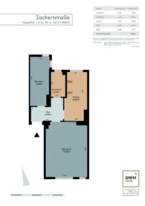 Mustergrundriss, Bad nur mit Dusche!