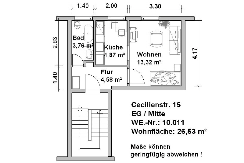 Gemütliche 1 Zimmer-City-Wohnung! - Photo 5